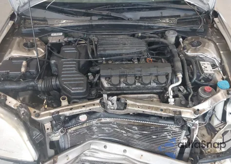 2003 Honda Civic Ex из США, поврежденный, VIN 1HGEM22943L084877